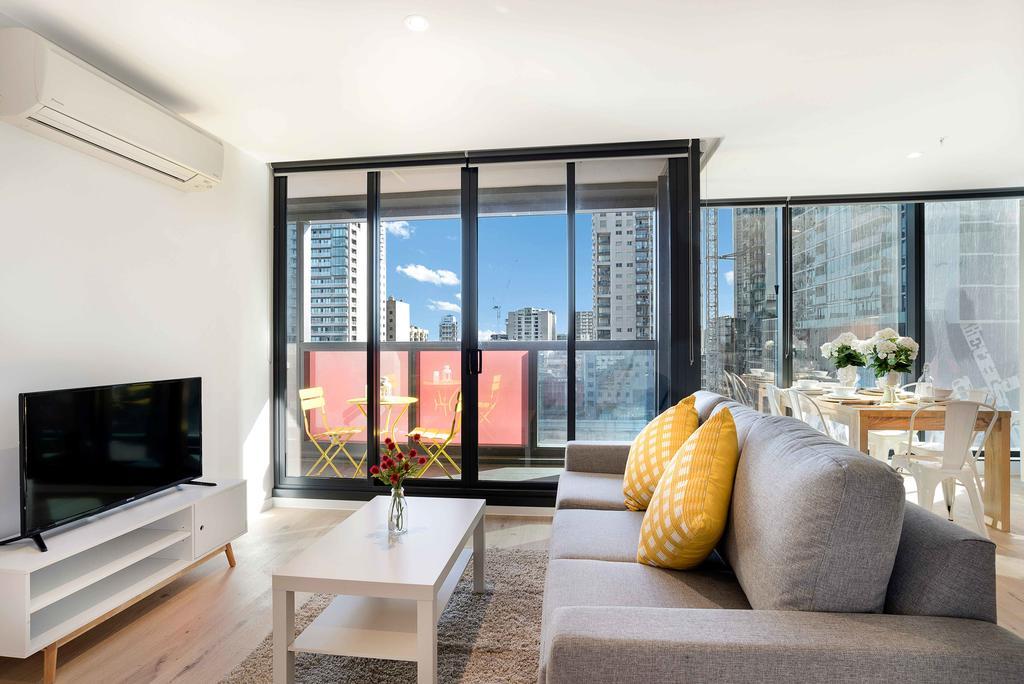 Manhattan Apartment Rose Lane Melbourne Rum bild